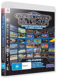 SEGA Mega Drive Ultimate Collection PAL Playstation 3 PAL box art